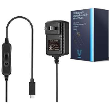 Vilros Raspberry Pi 4 Complete Starter Kit- Includes Raspberry Pi 4 Board, Fan Cooled Case, 64GB Preloaded Micro SD Card and More (4GB, Clear Transparent Case)