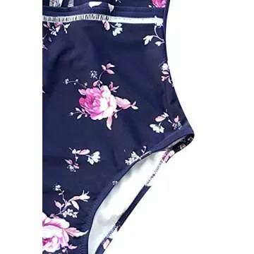 CUPSHE Women's in The Forest One-Piece Swimsuit Beach Swimwear Bathing Suit
