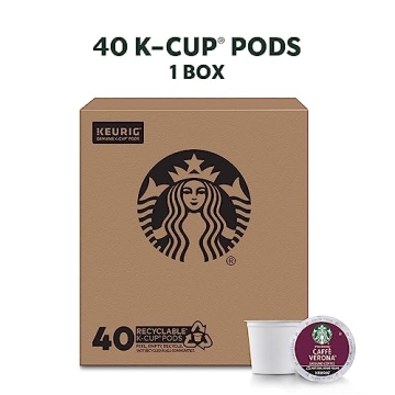 Starbucks Caffè Verona K-Cup Coffee Pods — Rich Dark Roast