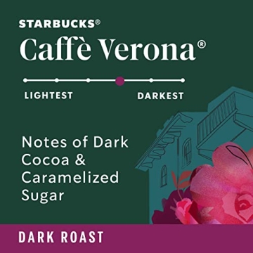 Starbucks Caffè Verona K-Cup Coffee Pods — Rich Dark Roast