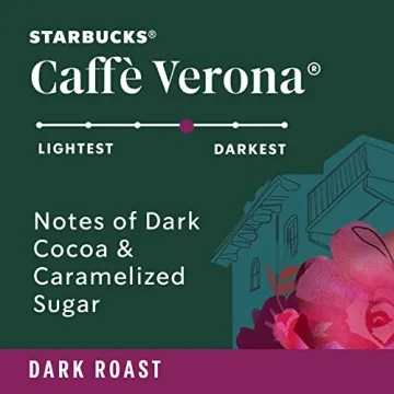 Starbucks Caffè Verona K-Cup Coffee Pods — Rich Dark Roast
