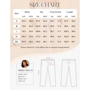 Ekouaer Women's Soft Pajama Pants with Pockets