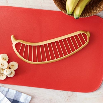 Hutzler 571 Banana Slicer Safe Quick Fun Kitchen Tool