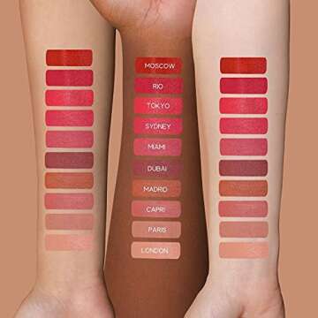 Eleman Beauty Matte Liquid Lipstick - Long-Wearing & Cruelty-Free