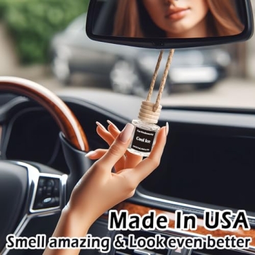Cool Ice Car Air Freshener, Long Lasting 2 Pack