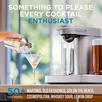 Bartesian 24-Pack Vodka Lovers Favorites Collection for Cocktail Machine – Home Bar Mixology Cocktails Mix Pod Capsule Set To Use With the Bartesian Cocktail Drink Maker Machine