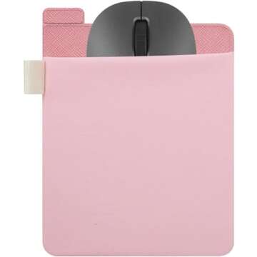 Pink External Hard Drive Holder - External Hard Drive Adhesive Carrying Case,Reusable Sleeve Storage...