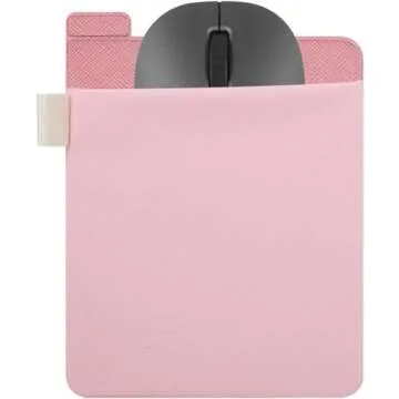 Pink External Hard Drive Holder - External Hard Drive Adhesive Carrying Case,Reusable Sleeve Storage...