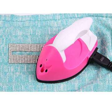 Beadsland 240X400mm Crystal Rhinestone Trim Hotfix Strass Crystal Mesh Banding Bridal Beaded Applique in Sheet for Dresses with 2mm Rhinestones (Crystal)