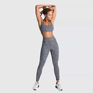 Hotexy Women's Leopard Print 2 Piece Workout Set for Fitness