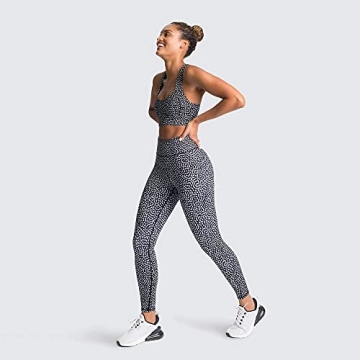 Hotexy Women's Leopard Print 2 Piece Workout Set for Fitness