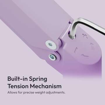 Pixio PS1D Wave Purple Dual Monitor Arm Stand Desk Mount - Fits up to 32 inches Monitors and up to 19.8lbs. VESA Compatibility and Integrated Cable Management