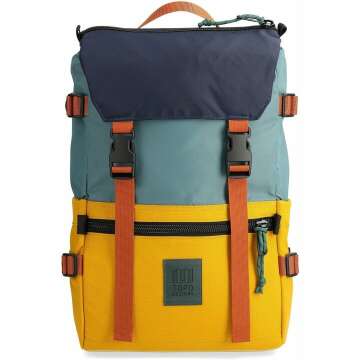 Topo Designs Rover Pack Classic | Sea Pine/Mustard