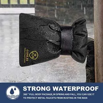 GonLei Winter Faucet Insulated Covers - 4 Pack