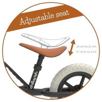 Chillafish Charlie Toddler Balance Bike for Ages 18-48 Months