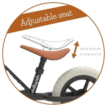 Chillafish Charlie Toddler Balance Bike for Ages 18-48 Months