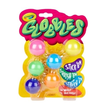 Crayola Globbles Fidget Toy 6ct Sticky Stress Balls
