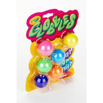Crayola Globbles Fidget Toy 6ct Sticky Stress Balls