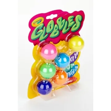 Crayola Globbles Fidget Toy 6ct Sticky Stress Balls
