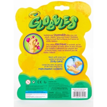Crayola Globbles Fidget Toy 6ct Sticky Stress Balls