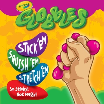 Crayola Globbles Fidget Toy 6ct Sticky Stress Balls