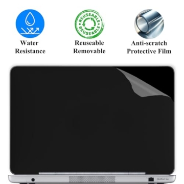 17 17.3 Inch Laptop Skin Sticker Cover Premium Sticker Cover Art Decal Decorative (Included 2 Wrist ...