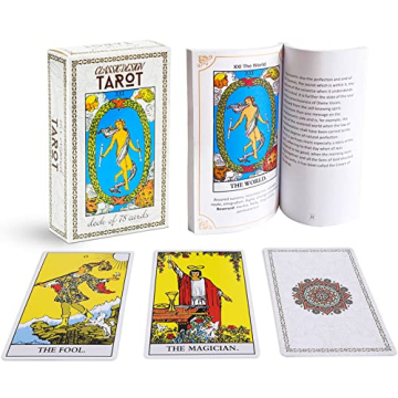 Dionysus Classic Design Tarot Cards Deck with Guidebook