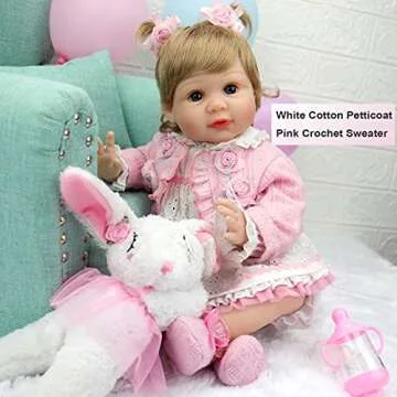 Milidool Realistic Reborn Doll with Accessories for Kids