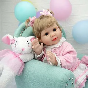 Milidool Realistic Reborn Doll with Accessories for Kids