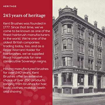 Kent SPC85 5 inch Salon-Style Professional Hair Comb