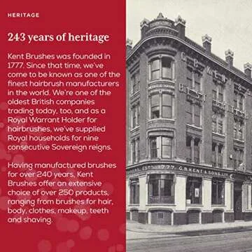 Kent SPC85 5 inch Salon-Style Professional Hair Comb