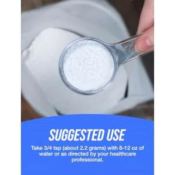 BulkSupplements.com Magnesium Glycinate Powder - Magnesium Bisglycinate, Magnesium Supplement - Gluten Free, 2200mg per Serving, 1kg (2.2 lbs) (Pack of 1)