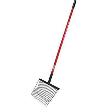 Durable Bully Tools Stall Fork with Fiberglass Handle for All