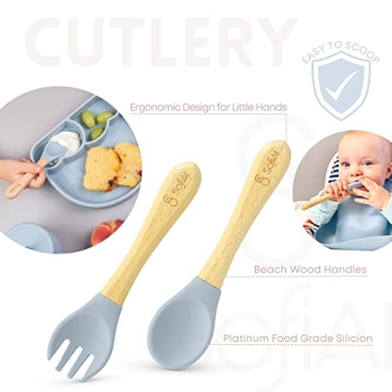 SofiAl All In One Baby Feeding Set - Safe and Non-Toxic
