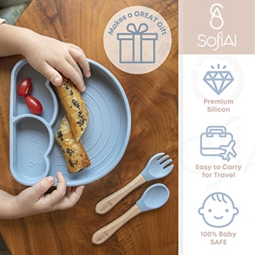 SofiAl All In One Baby Feeding Set - Safe and Non-Toxic