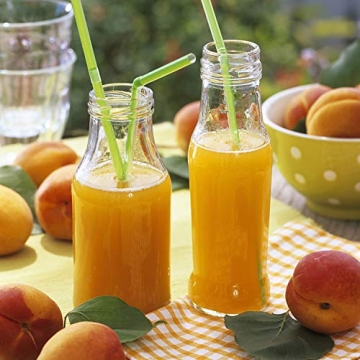 Stylish QAPPDA 12 oz Glass Bottles for Parties & Storage