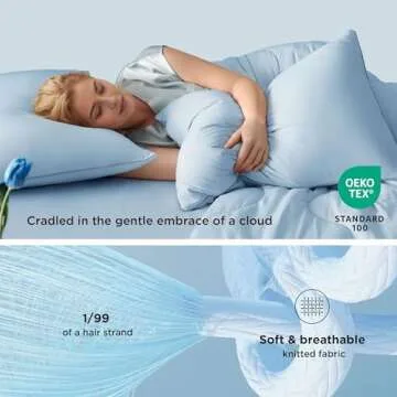 Bedsure Cooling King Comforter Set for Hot Sleepers