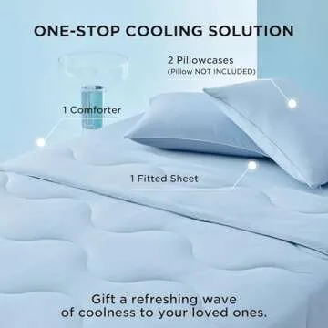 Bedsure Cooling King Comforter Set for Hot Sleepers