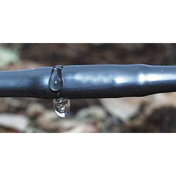 DripWorks 1/4" Soaker Dripline - Efficient Drip Irrigation Emitter Tubing (500 ft)