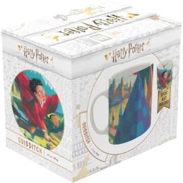 New York Puzzle Company Ceramic Mug - Harry Potter Quidditch