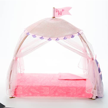 American Girl WellieWishers Royal Canopy Bed Playset