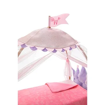 American Girl WellieWishers Royal Canopy Bed Playset