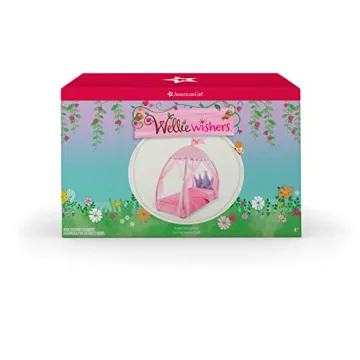 American Girl WellieWishers Royal Canopy Bed Playset