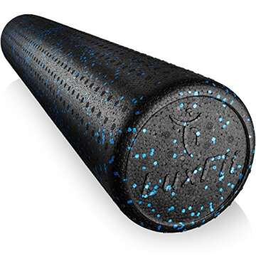 LuxFit Foam Roller for Deep Tissue Muscle Massage
