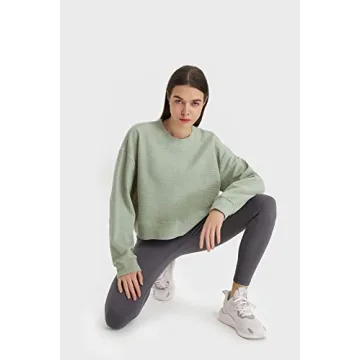 Altiland Oversized Crewneck Sweatshirt for Women - Chic & Comfy