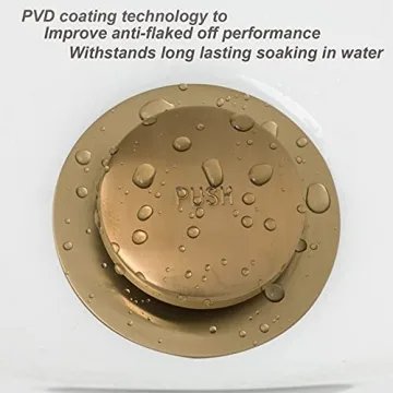 Elegant Champagne Bronze Tip-Toe Tub Trim Set