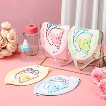 8 Pcs Baby Belly Wraps with Cute Cartoon Patterns