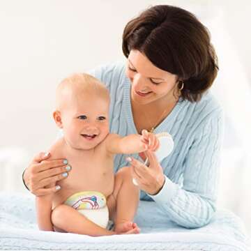 8 Pcs Baby Belly Wraps with Cute Cartoon Patterns