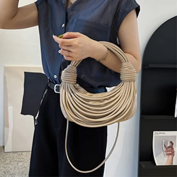 Trendy Knotted Woven Tote Bag Perfect for Any Occasion