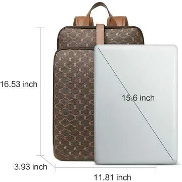 Women’s Large Leather Backpack Purse for Travel